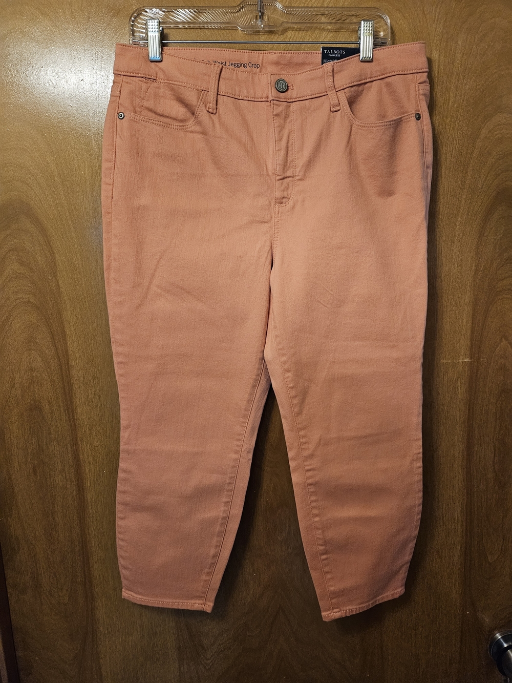 Talbots Coral High Waist Jegging Cropped Ankle Jeans